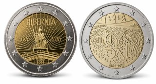 Moneda 2 Euros Irlanda 2016 2019 SC