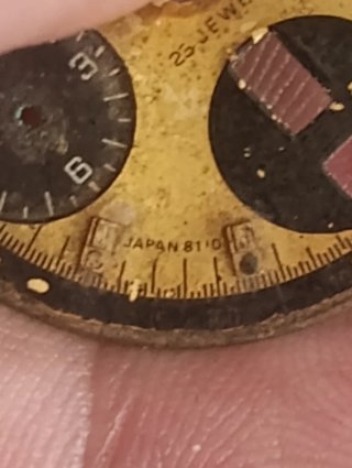 Esfera Reloj Citizen Bullhead Cronógrafo Automátic