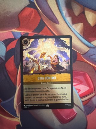 Stai con noi Foil - Disney Lorcana