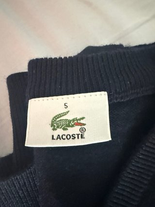 Chaleco Lacoste Golf Negro RFEG nuevo