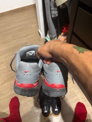 Nike P-6000 Gris/Rojo