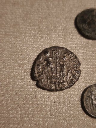 Lotto di antiche monete romane