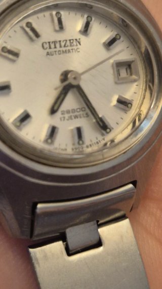 Reloj Citizen Automático Vintage Acero