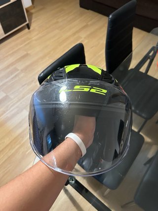 Casco LS2 XXL Negro y Verde