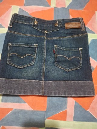 Falda Levi's azul