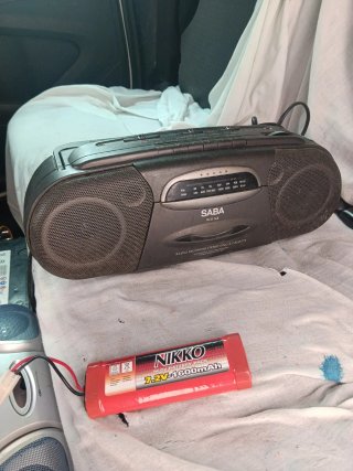 Radio Casete SABA RCR 568