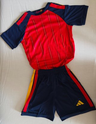 Equipación España Infantil Adidas Roja 20, 24 y 28