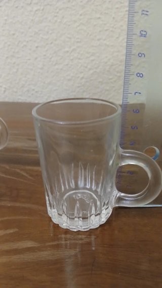 5 Vasos de chupito de cristal