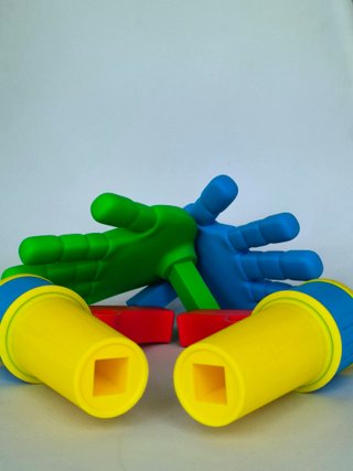 Pack Manos Poppy Playtime grab pack + OPCIONES