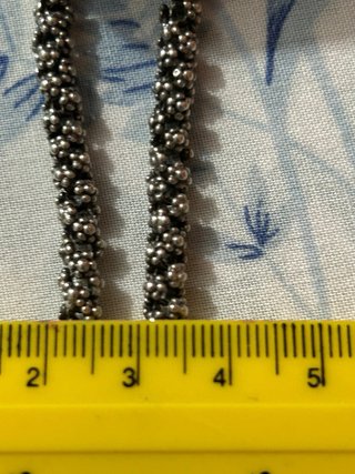 Pulsera de plata con cierre