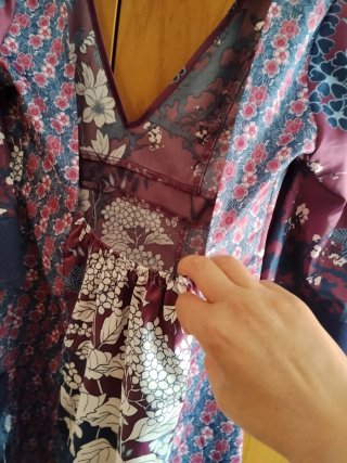 Vestido estampado floral