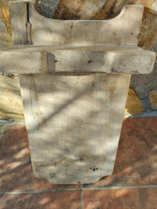 Tabla de lavar antigua de madera