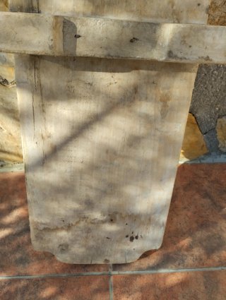 Tabla de lavar antigua de madera