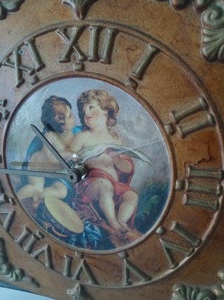 Orologio da parete ferro battuto Capodimonte