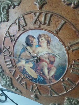 Orologio da parete ferro battuto Capodimonte