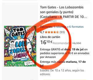 Tom Gates #8-14#| Colección 7 libros |en inglés |
