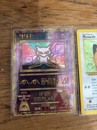 Carta Pokémon Mew Antiguo