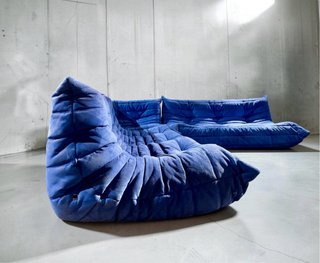 3 Sofás Togo, Michel Ducaroy para Ligne Roset 90s