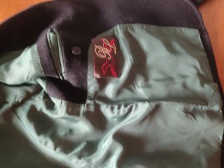 Chaqueta Corta Lana Bimba y Lola Negra Botones