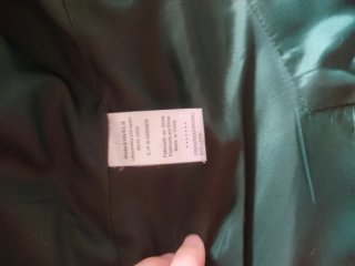 Chaqueta Corta Lana Bimba y Lola Negra Botones