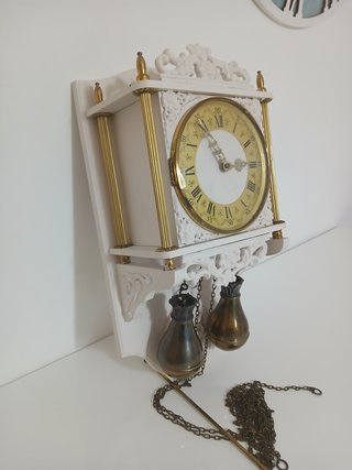 Orologio pendolo Warmink Zaandam laccato