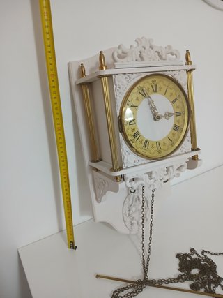 Orologio pendolo Warmink Zaandam laccato