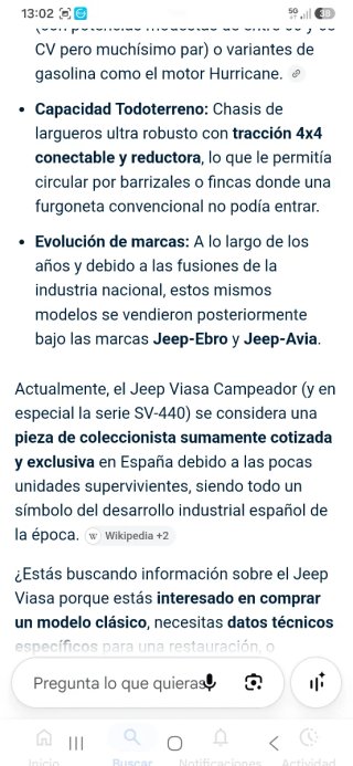 Jeep campeador 1974