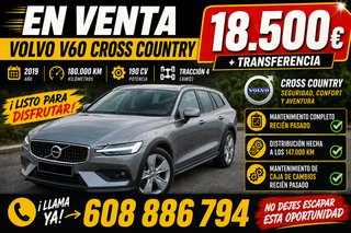 VOLVO V60 CROSS COUNTRY D4 AWD 190CV AUT.