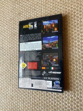 Sega Saturn Area 51 Jogo
