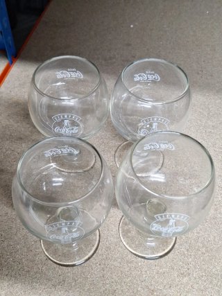 Lote 4 Copas Coca-Cola Siempre