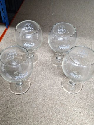 Lote 4 Copas Coca-Cola Siempre