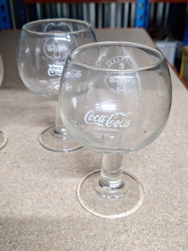 Lote 4 Copas Coca-Cola Siempre