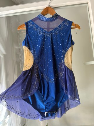 Maillot Patinaje Artístico Brillante.