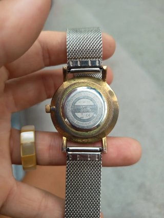 Reloj de pulsera  plateado