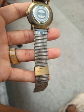 Reloj de pulsera  plateado