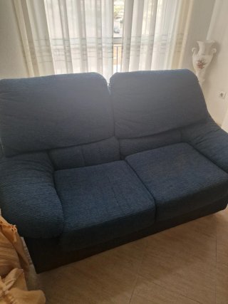 Sofá Cama Azul 2 Plazas + sofá (x2)