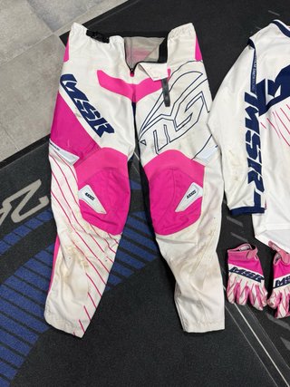 Traje Enduro Motocross MSR Blanco/Rosa