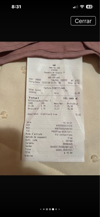 Pack 3 Culottes H&M Talla L LEER ANUNCIO