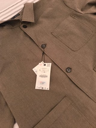 Traje Zara Lino Marrón