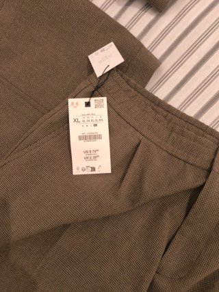 Traje Zara Lino Marrón