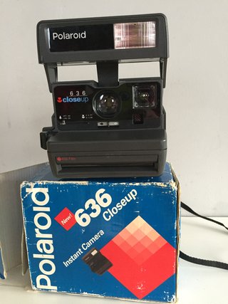 Cámara Polaroid 636 Close Up Vintage con Caja