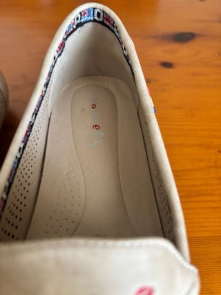Mocasines Polo Ralph Lauren Beige/Rojo
