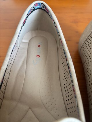 Mocasines Polo Ralph Lauren Beige/Rojo