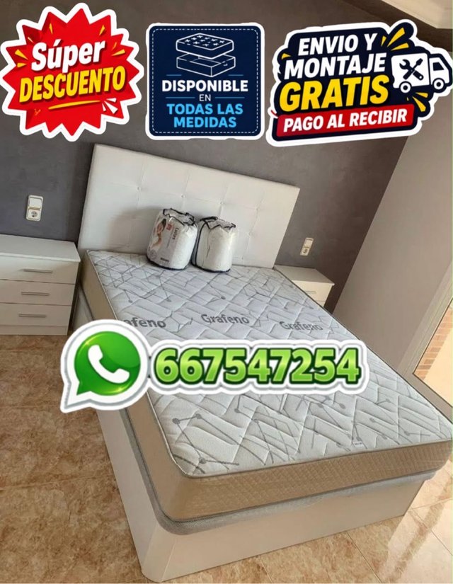 Canape y colchon 90x190 105x190 135x190 150x190