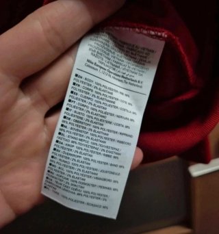 Sudadera Nike Air Roja Talla L