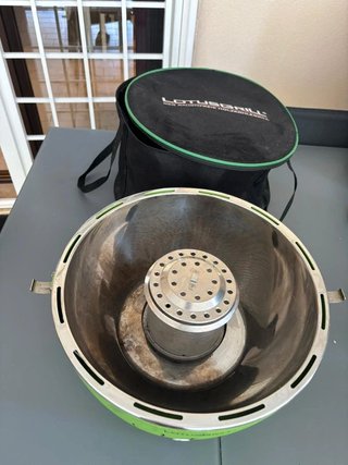 LotusGrill Standard Verde G340 Barbecue Senza Fumo