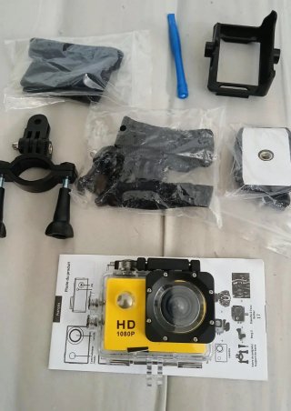 Cámara Deportiva HD 1080P Estilo GoPro