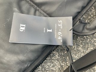 Funda Tabla Surf Djärv Ajustable Negra 5’3 a 6’4