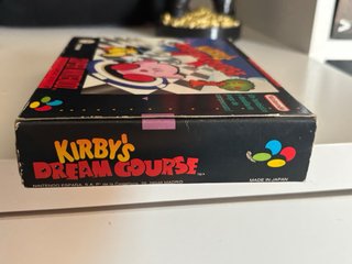 Kirby's Dream Course SNES PAL