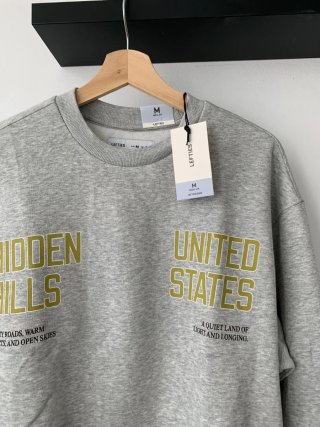 Sudadera Gris Hidden Hills